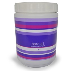 BARE ALL Lavender strip wax lavender